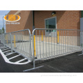 Security Portable Barricade Flat feet galvanized crowd control barrier Supplier